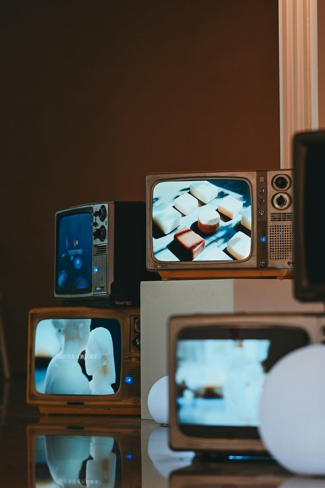 vintage television broadcast